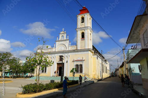 Iglesia de Nuestra Senora de la Caridad church in Sancti Spiritus town, Cuba