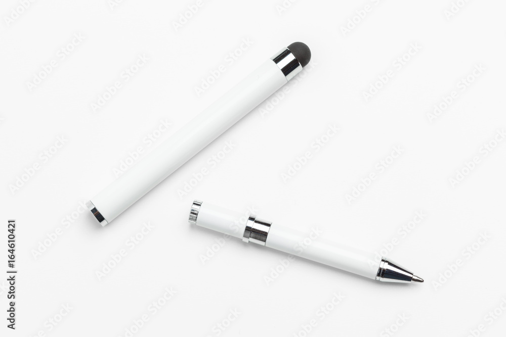 Stationery isolated on a white background Stationery isolated on a white background