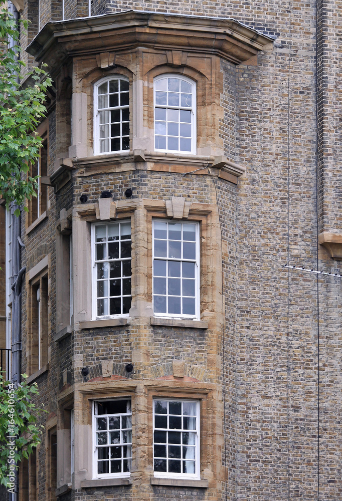 Old house windows