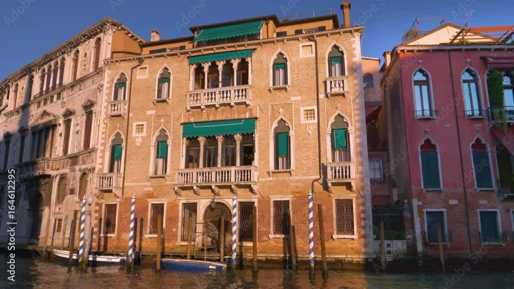 Grand Canal and Venetian architecture, Italy Grand Canal and Venetian architecture, Italy