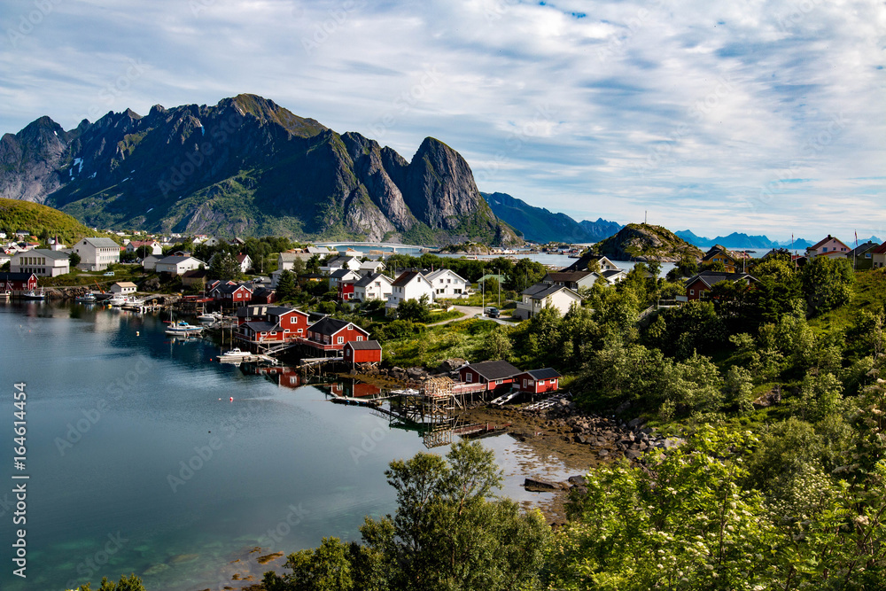 Reine fishing village in the Lofoten Islands, Norway