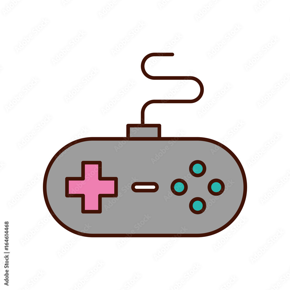 video game control icon vector illustration design video game control icon vector illustration design