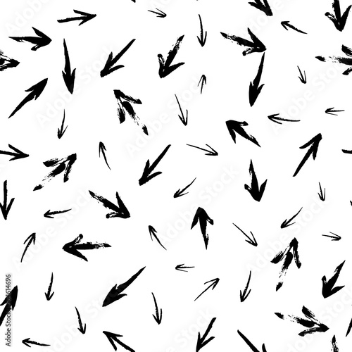 Seamless pattern with arrows.