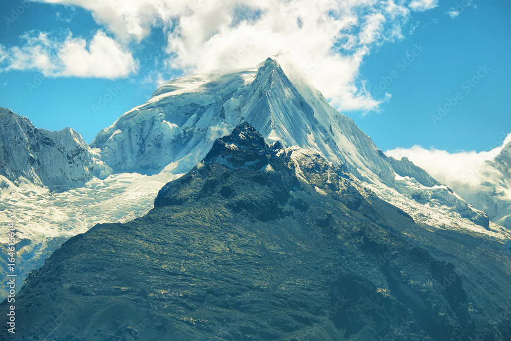 Views of Black mountain range, Peru