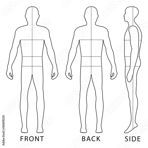 Fashion man figure