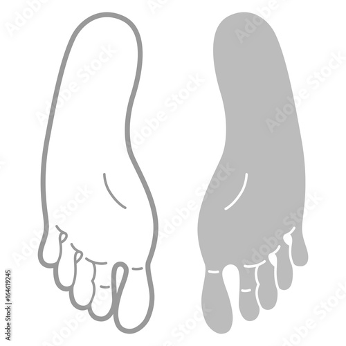 Footprint template