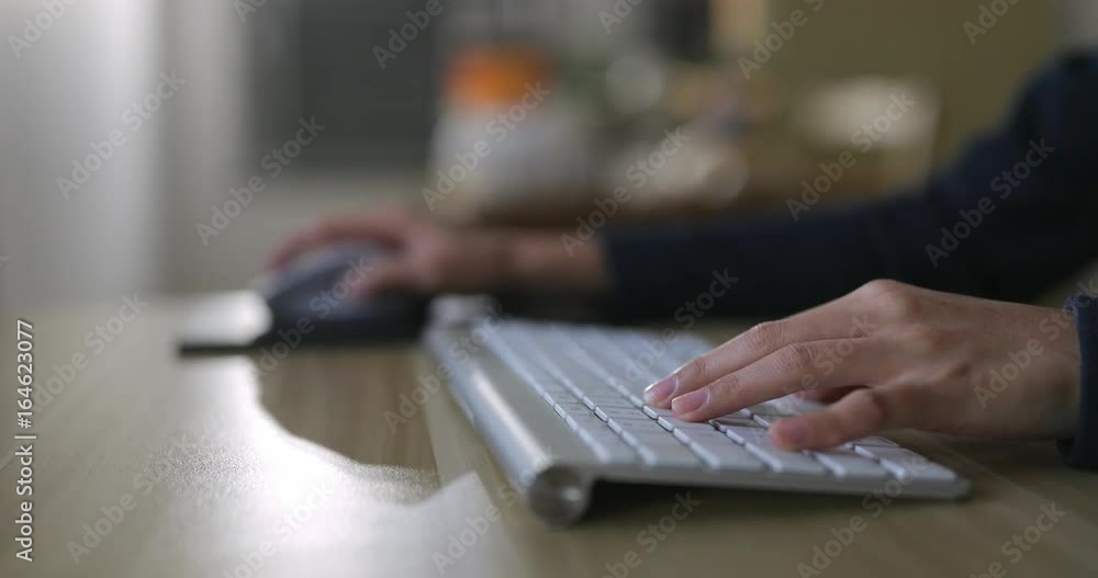 Woman using tablet computer at home Woman using tablet computer at home
