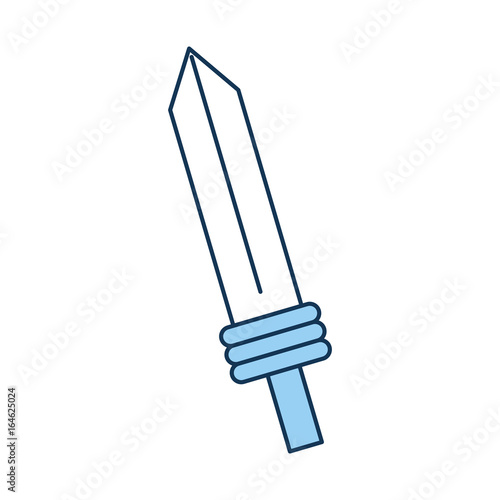 sword weapon warrior game vector illustration design © Gstudio