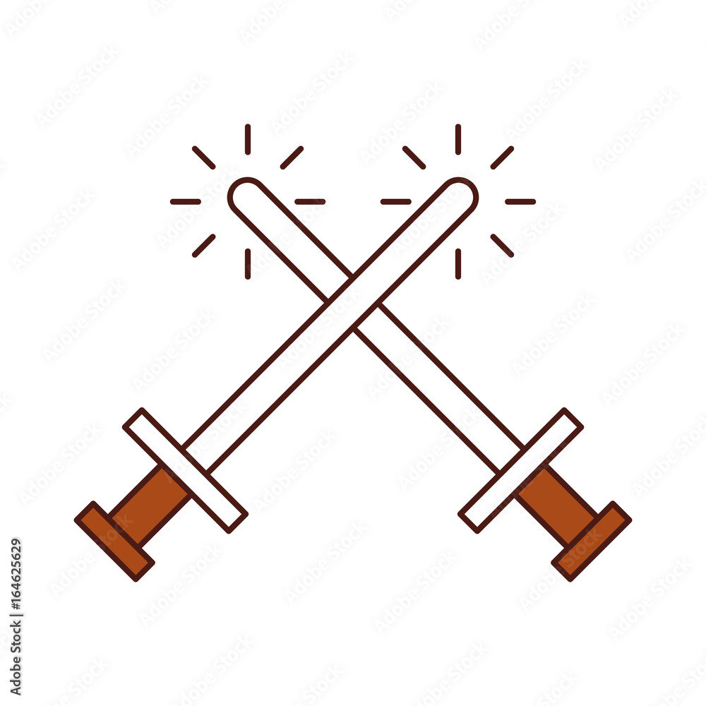 sword weapon warrior game vector illustration design sword weapon warrior game vector illustration design