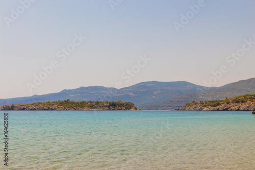 Kalamitsi beach in south Peloponnese near Kardamyli village, Greece