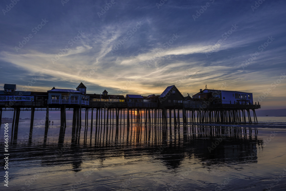 Sunrise at the pier