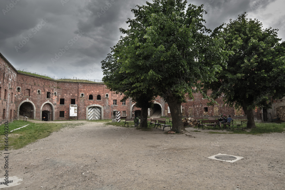 View of Fort Srebrna Góra (Silver Mountain Fort) Poland