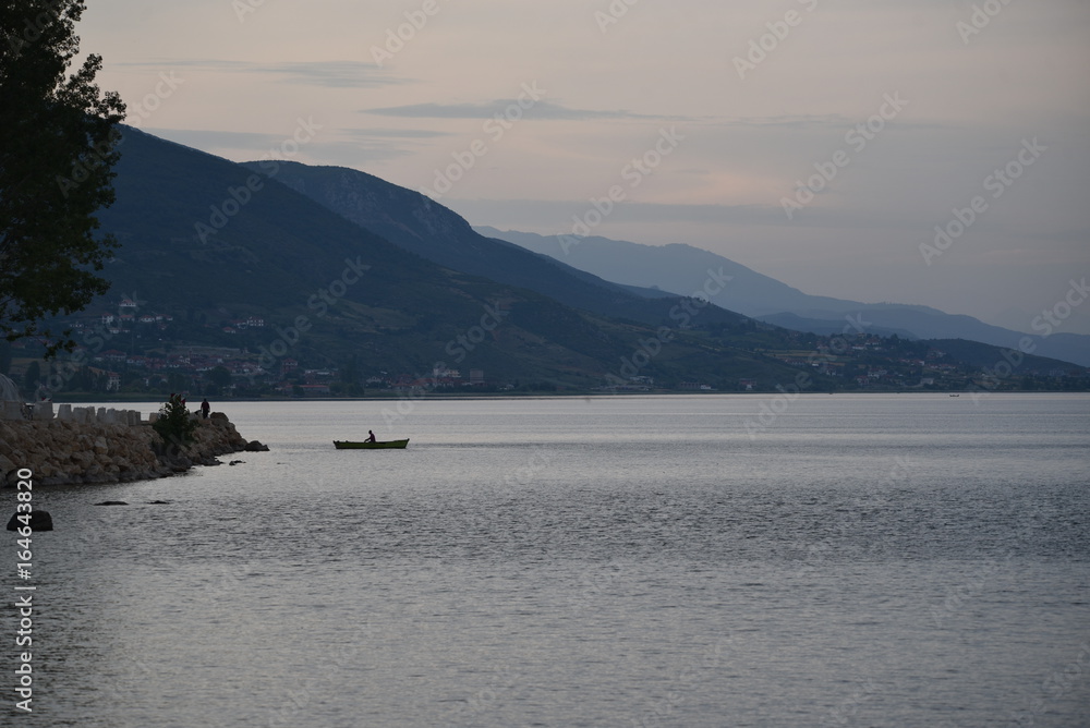 Orhid lake, Pogradec, Albania