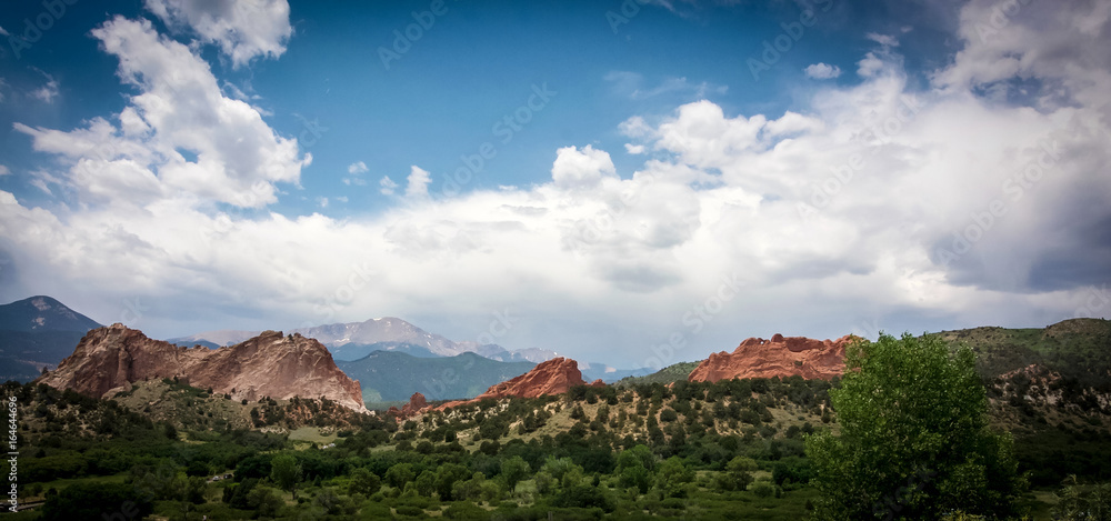 Naklejka premium Garden of the Gods Views