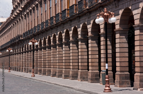 municipal palace archade in San Luis Potosi photo