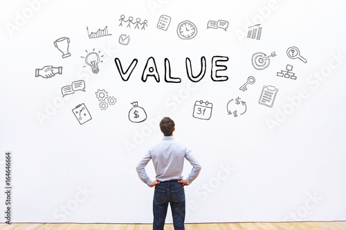 value business concept photo