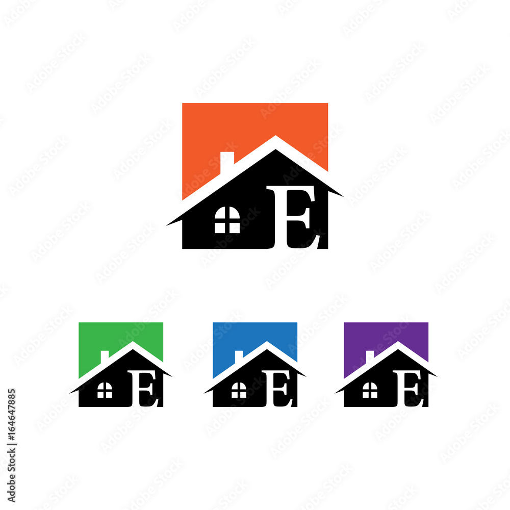 E square innitial real estate logo new