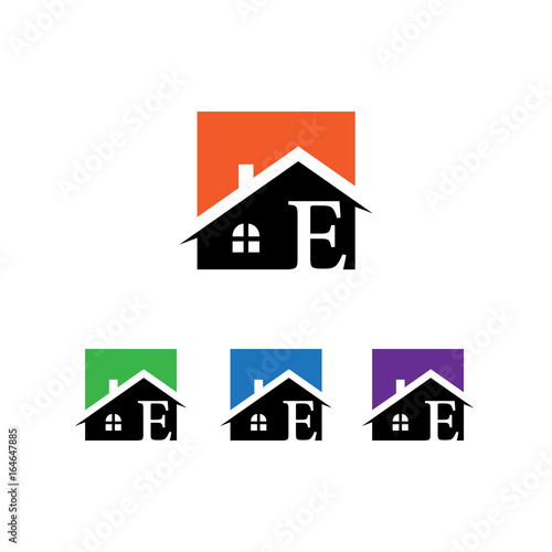 E square innitial real estate logo new
