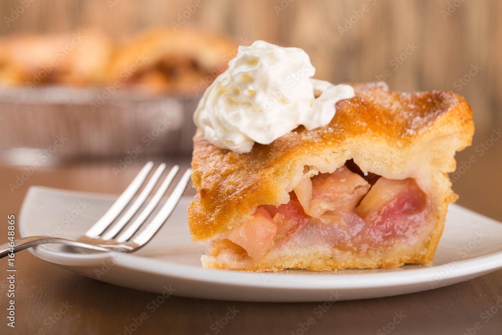 Apple pie. Apple pie.