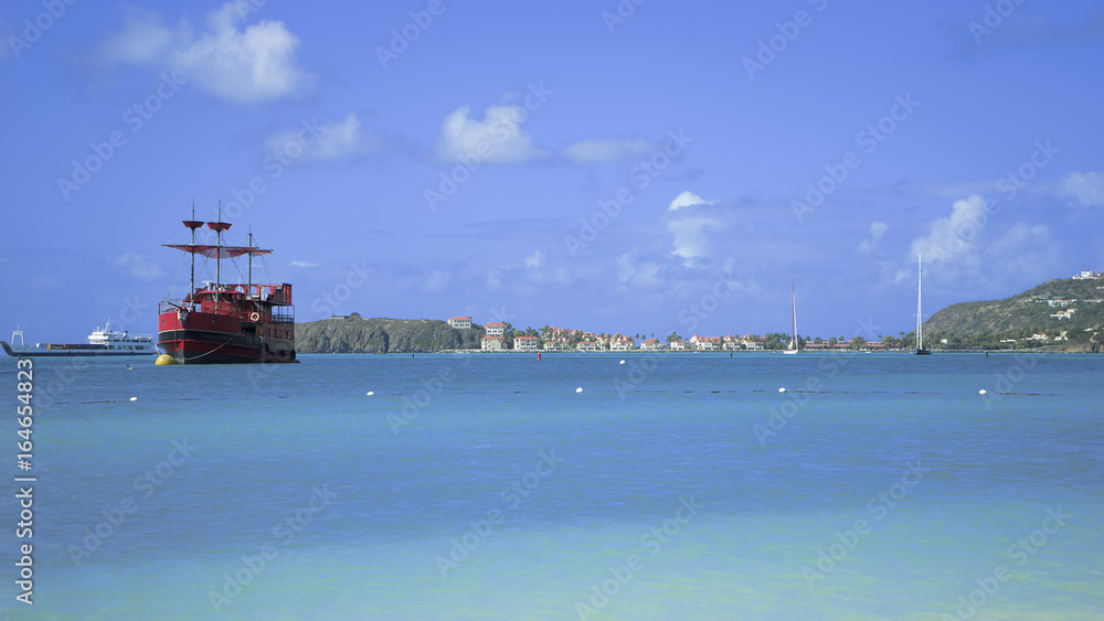 Island. Saint Martin. Philipsburg