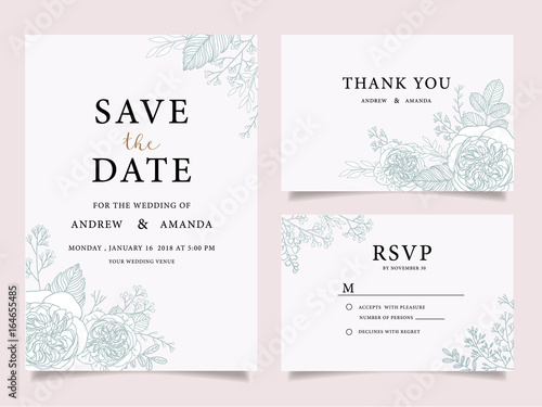 wedding invitation card template