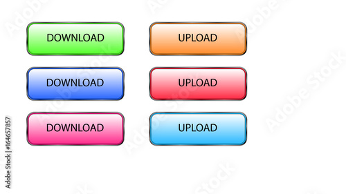 Download and upload buttons