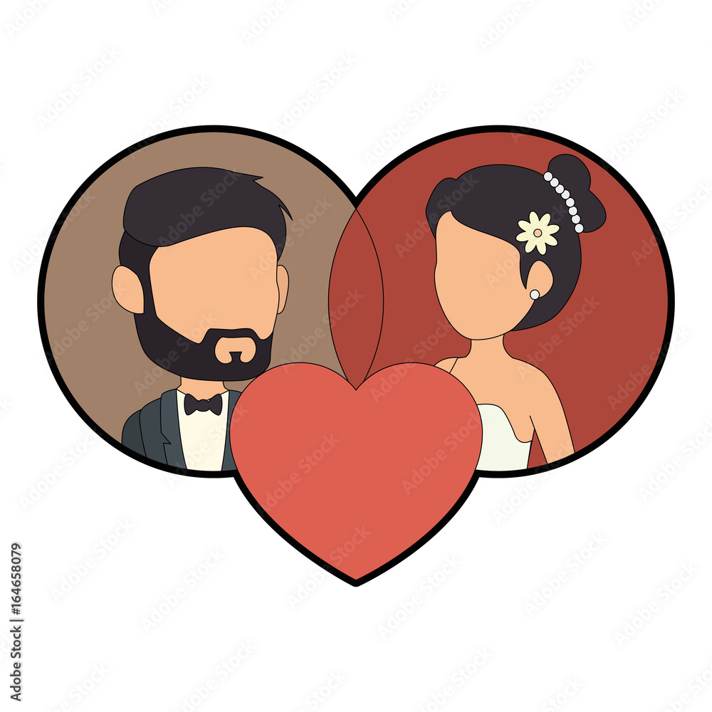 isolated newlywed couple banner icon vector illustration graphic design isolated newlywed couple banner icon vector illustration graphic design