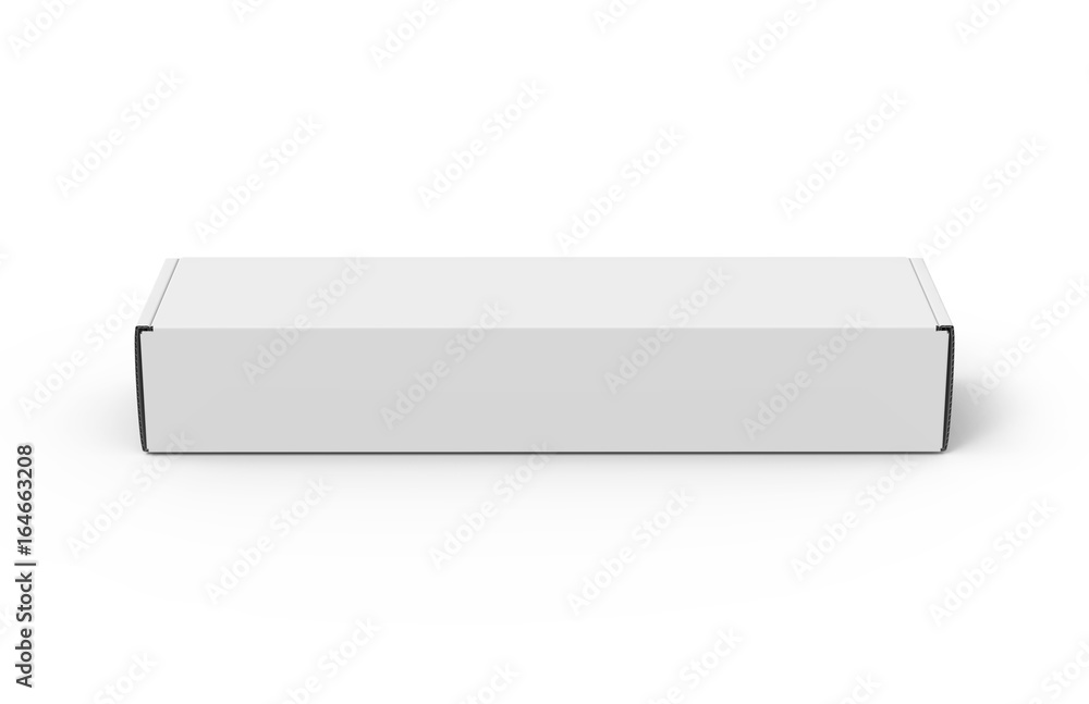 Blank paper box mock up Blank paper box mock up