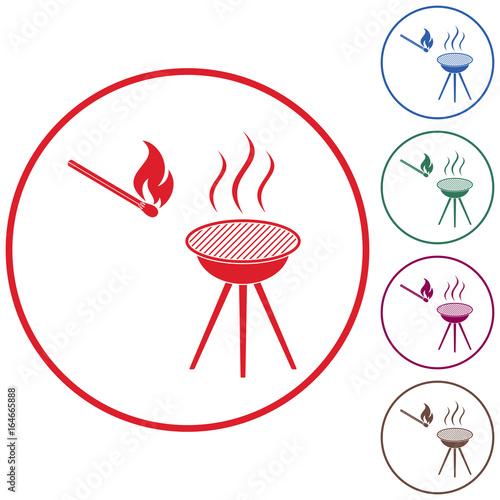 The barbecue icon
