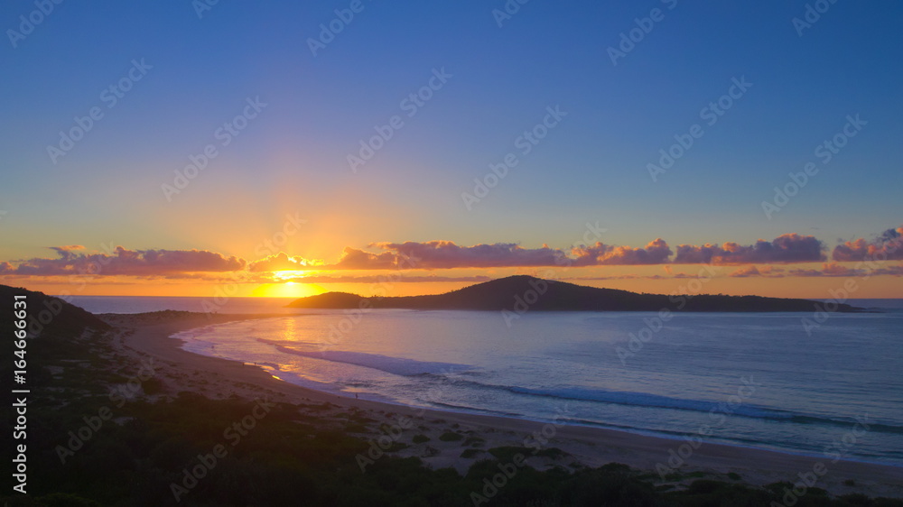 Fingal Bay Sunrise Australia
