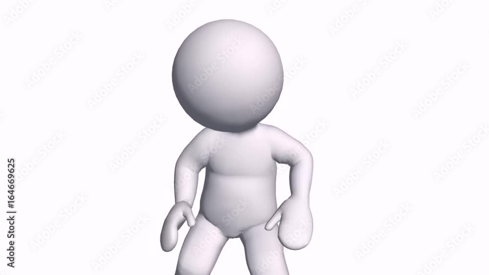 3D cartoon Singer character rap dance,comics people black R&B hip-hop freestyle.