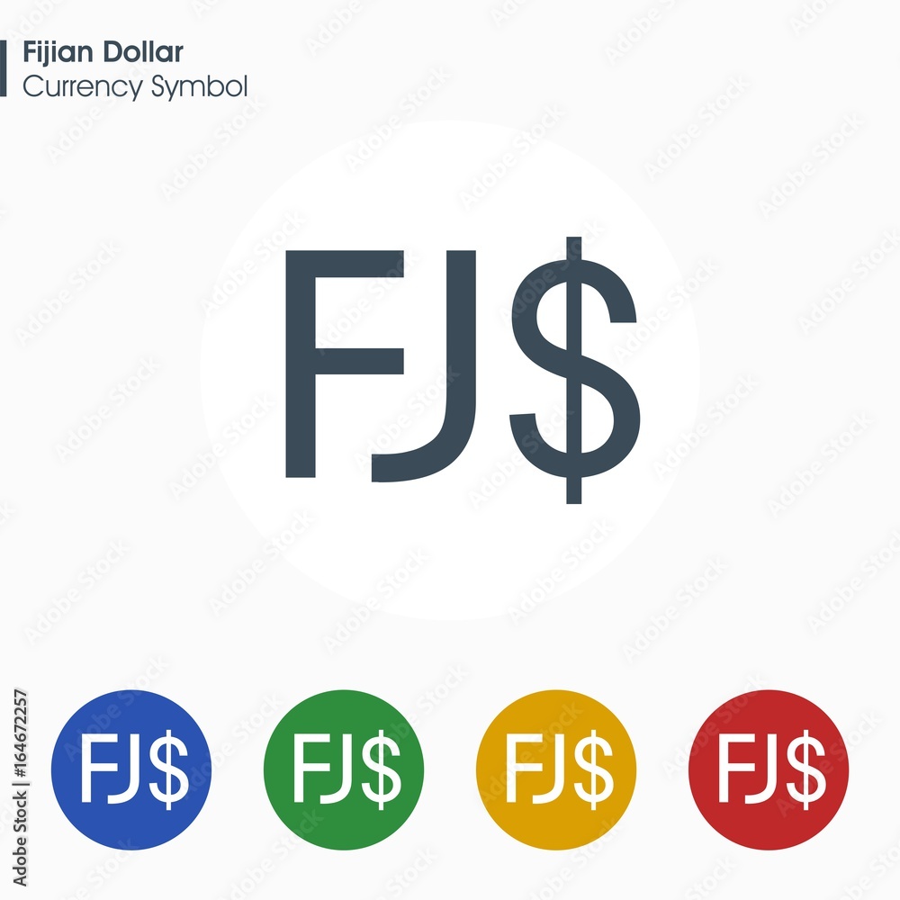 Fijian dollar sign icon.Money symbol. Vector illustration. Fijian dollar sign icon.Money symbol. Vector illustration.