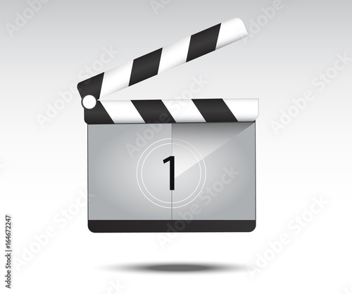 Realistic Clapper board