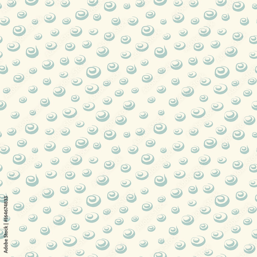 Seamless pattern with whimsical grunge strokes