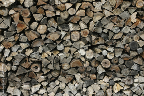 Storage of wood for the winter