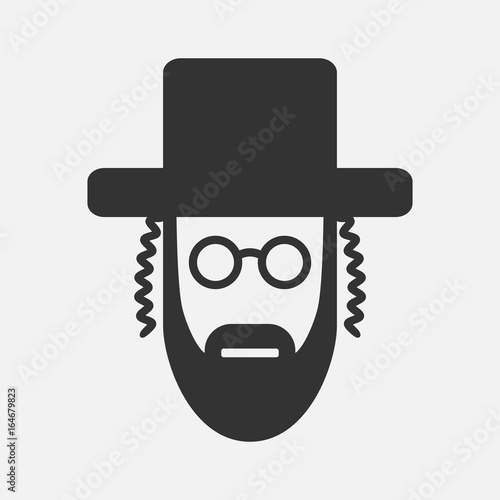 Orthodox jew icon