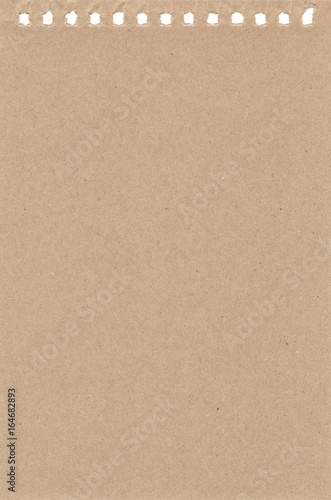 Sheet of paper from a notebook. Paper Texture ackground. Design element Surface Paper