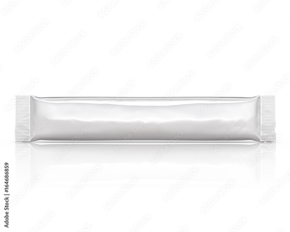 Blank stick pack mockup Blank stick pack mockup