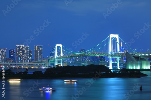 Fototapeta Naklejka Na Ścianę i Meble -  Tokyo night view
