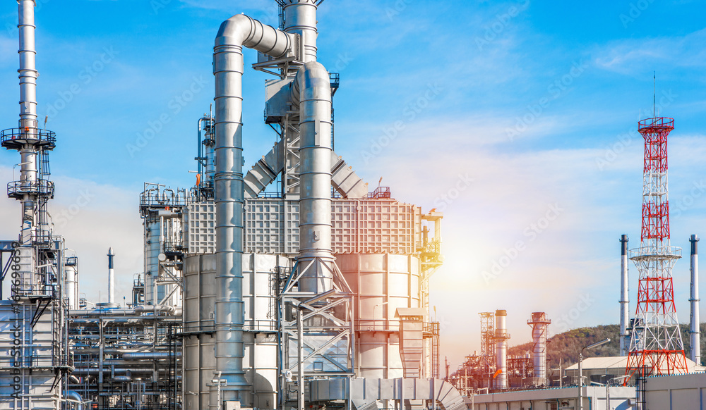 Industrial zone,The equipment of oil refining,Close-up of industrial pipelines of an oil-refinery plant,Detail of oil pipeline with valves in large oil refinery. Industrial zone,The equipment of oil refining,Close-up of industrial pipelines of an oil-refinery plant,Detail of oil pipeline with valves in large oil refinery.