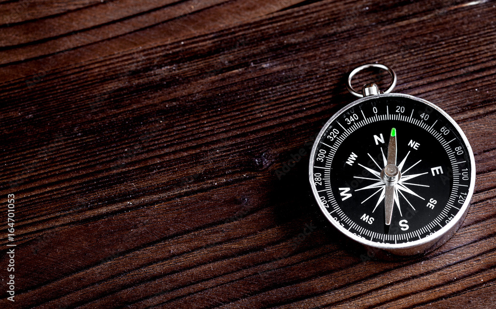 concept of choice way in business compass top view concept of choice way in business compass top view