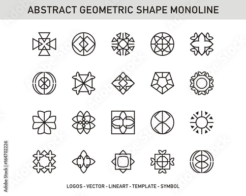 Geometric Shape Monoline
