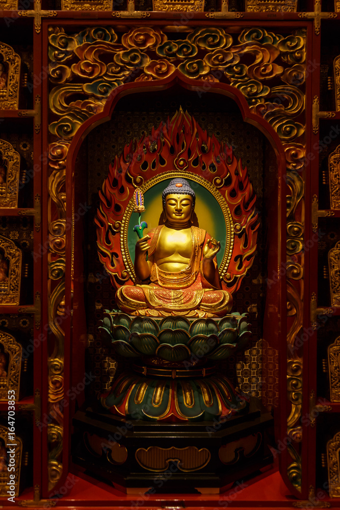  Buddha at the Buddha Tooth Relic Temple, Singapore