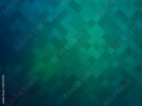 abstract green mosaic background