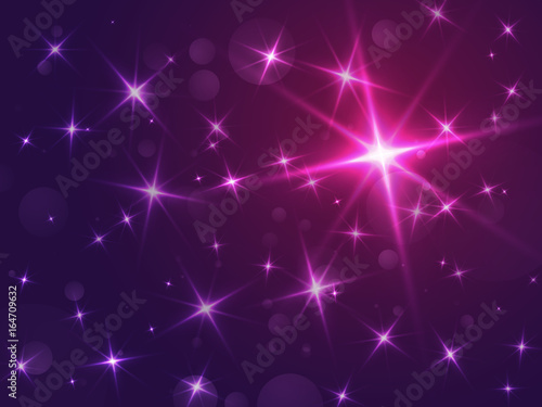 stars abstract bokeh background