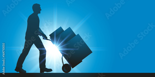 livraison - rapide - express - service - colis - logistique - coursier - livrer