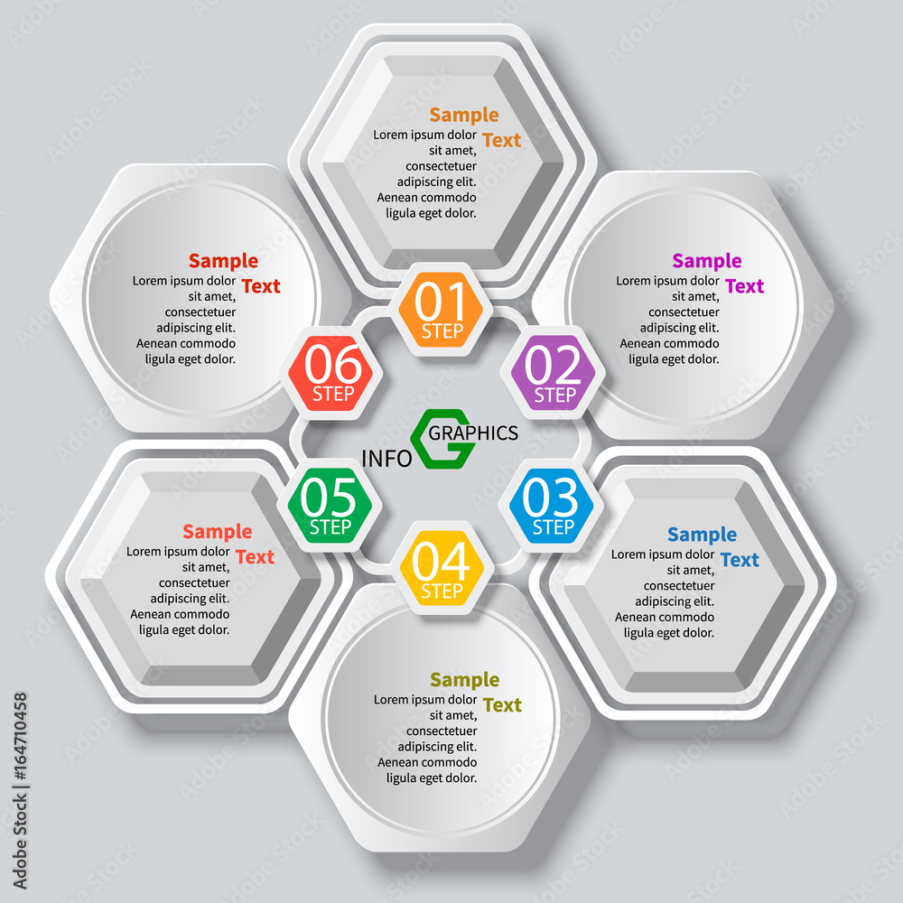 Abstract 3D Paper Infographics Abstract 3D Paper Infographics