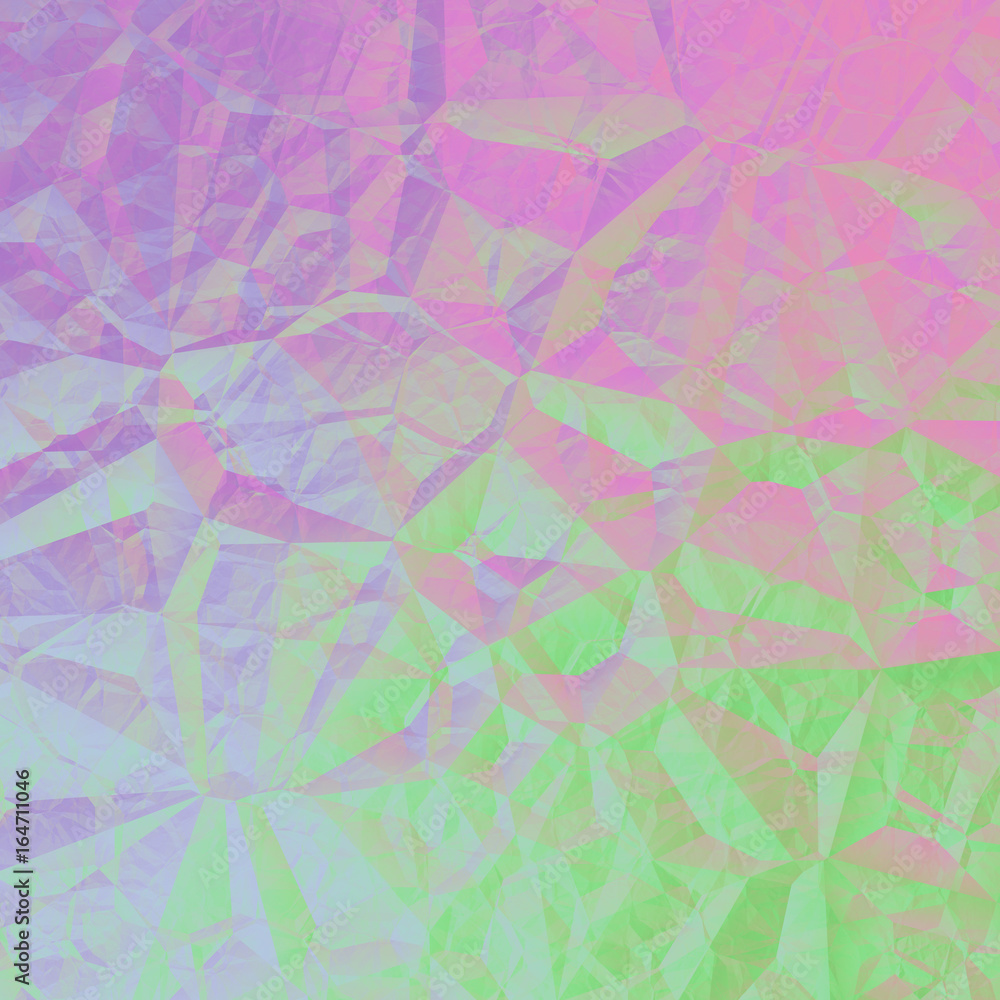green pink violet abstract geometrical background design graphic