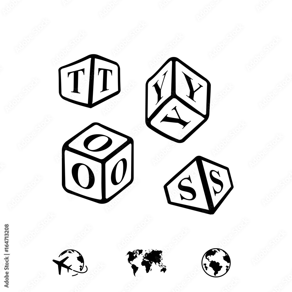 toys icon stock vector illustration flat design