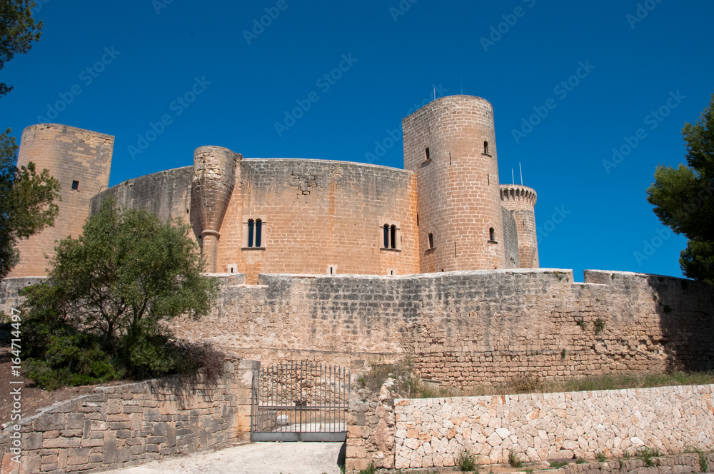 Bellver Castle in Mallorca, Spain